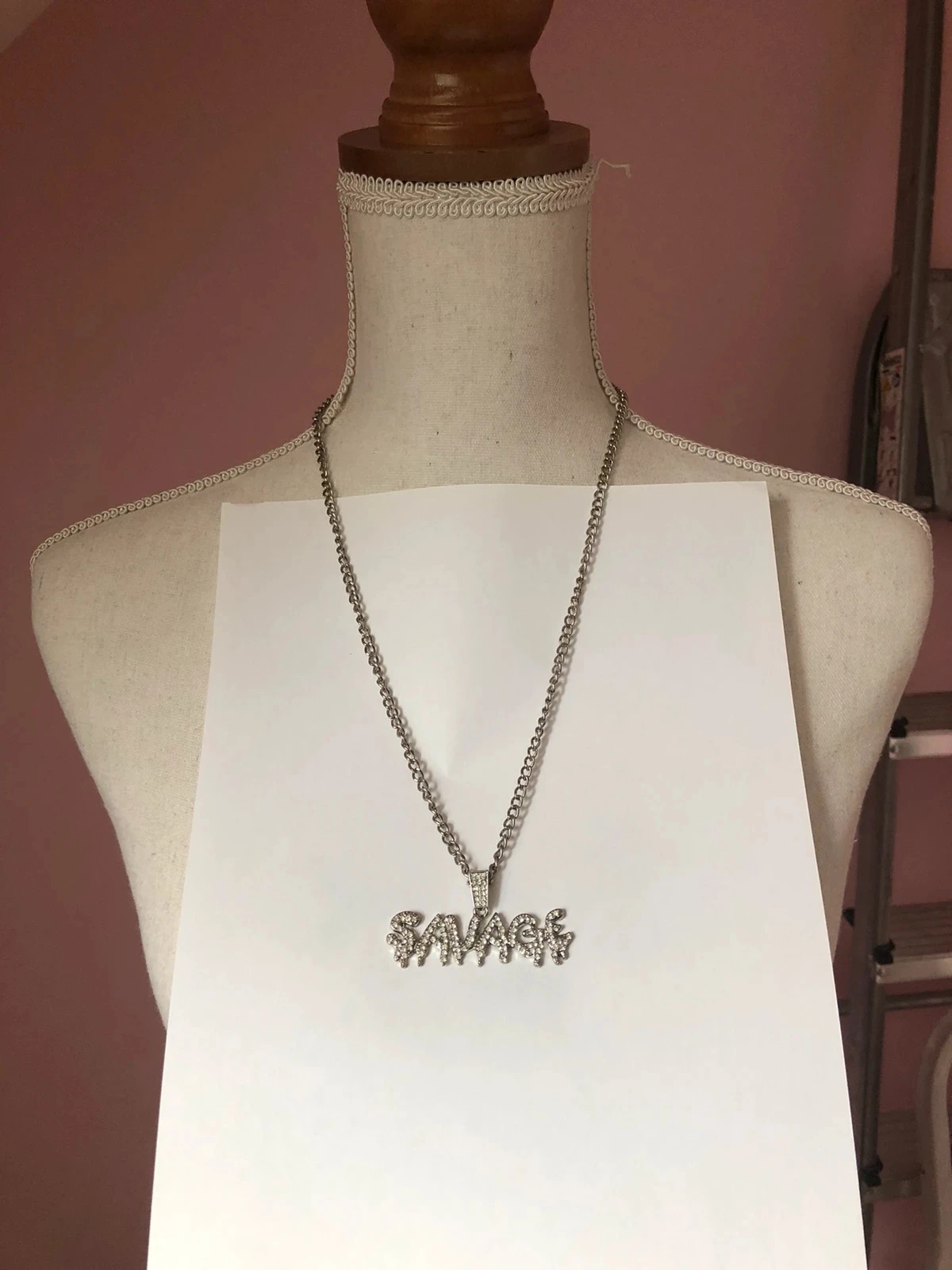SAVAGE strass halskettingen – photo 3